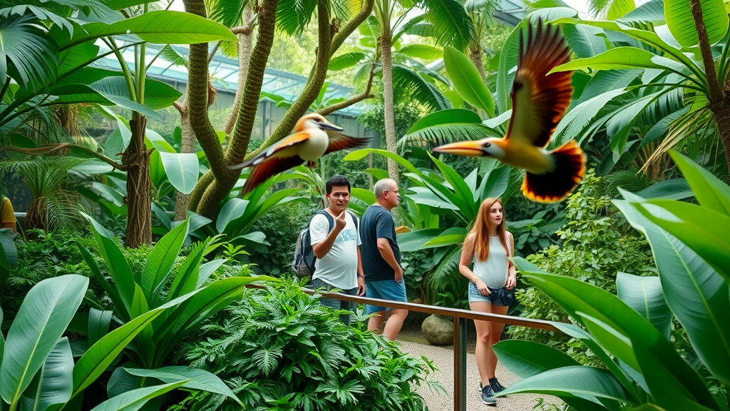 Lush green nature center, wildlife, free things to do in Florida