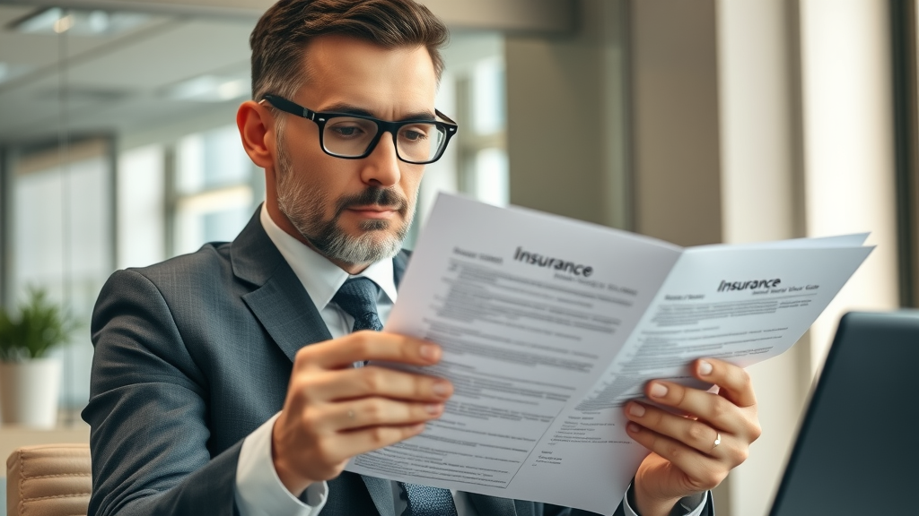 insurance agent explaining coverage details