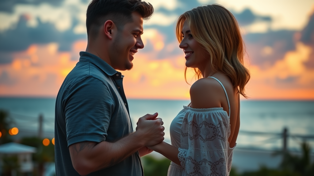 Romantic Florida escape, intimate setting
