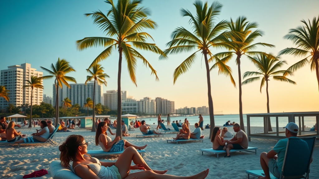 Peaceful Fort Lauderdale, relaxed atmosphere